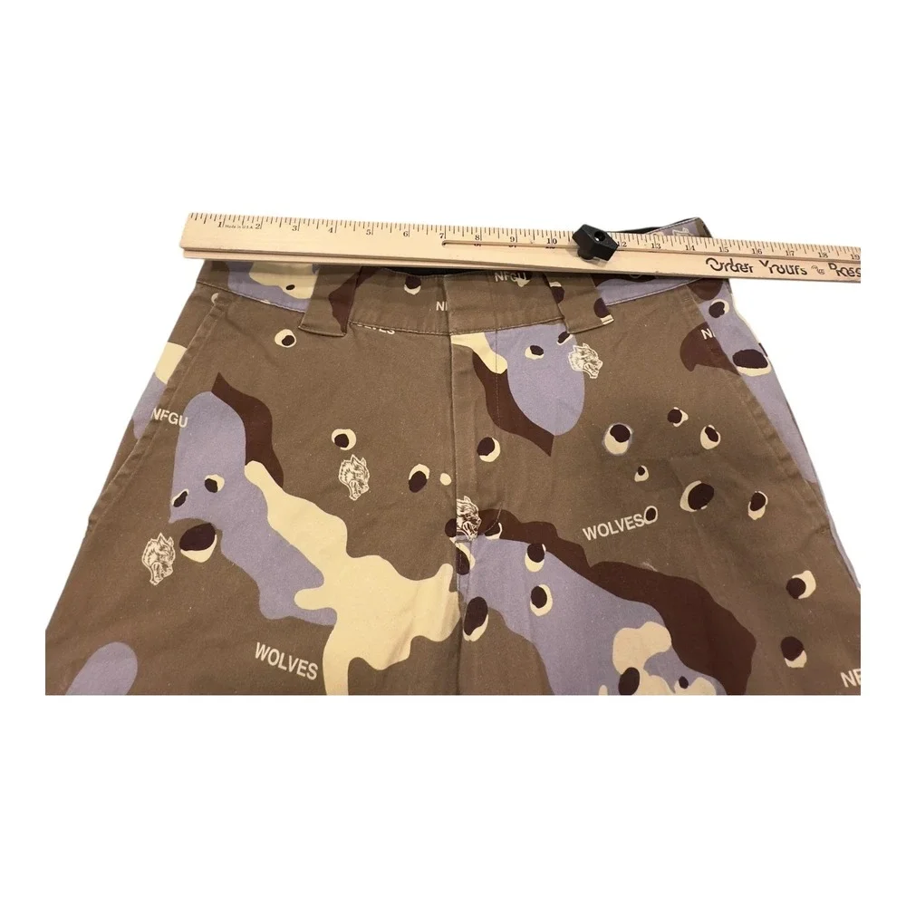 NFGU WolvesO Limited Edition Camo Pants Mens Size 30 Artist Collaboration‎